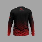 TekRacing Black Red Jersey | DESIGNED BY FANCY NOT FOR SALE - Image 2