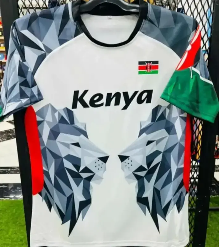Custom Kenya Volleyball Rugby Jersey Go Champions LT15 main image 0